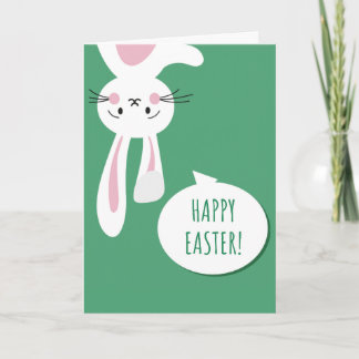 Carte Happy Easter Bunny Greeting