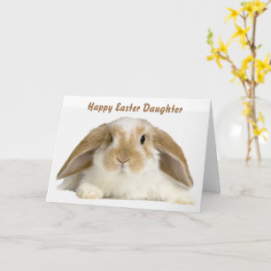 CARTE HAPPY EASTER **FILLE** ESPÉRER QUE C'EST SPÉCIAL