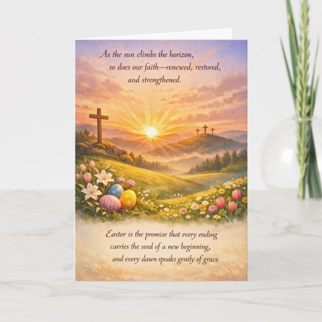 Carte Happy Easter Greeting Card (Devant)