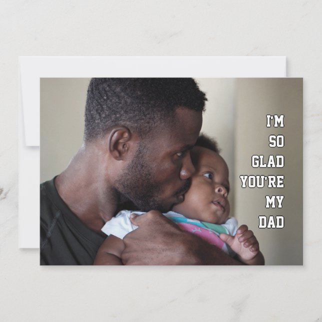 Carte Happy Fête des pères TELLEMENT HEUREUX QUE VOUS SO (Devant)