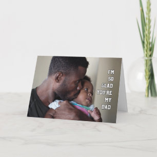 Carte Happy Fête des pères TELLEMENT HEUREUX QUE VOUS SO