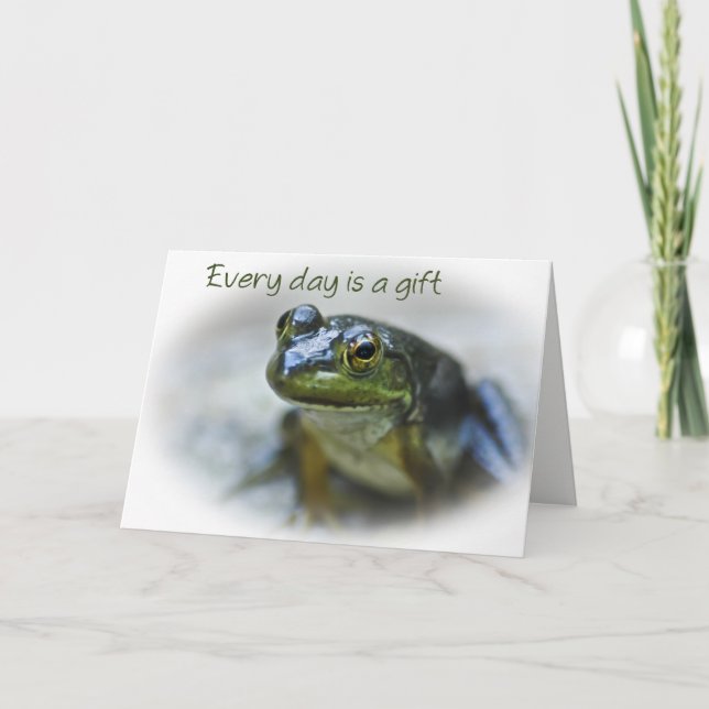 Carte Happy Frog Encouragement (Devant)