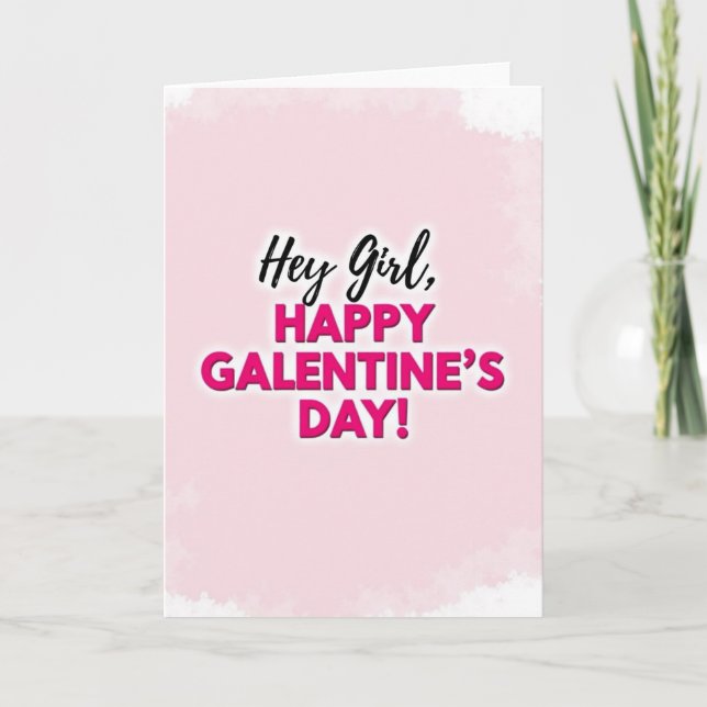 Carte Happy Galentines Bestie Card (Devant)