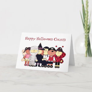 CARTE *****HAPPY HALLOWEEN COUSIN******* BOO TO YOU !!!!