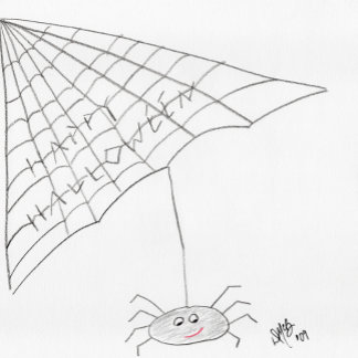 Carte Happy Halloween - Spider Card