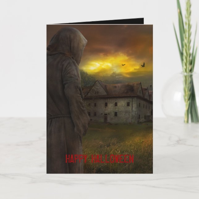 Carte Happy Haloween| Sanctuaire (Devant)