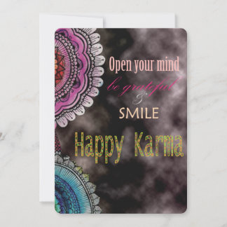 Carte Happy Karma
