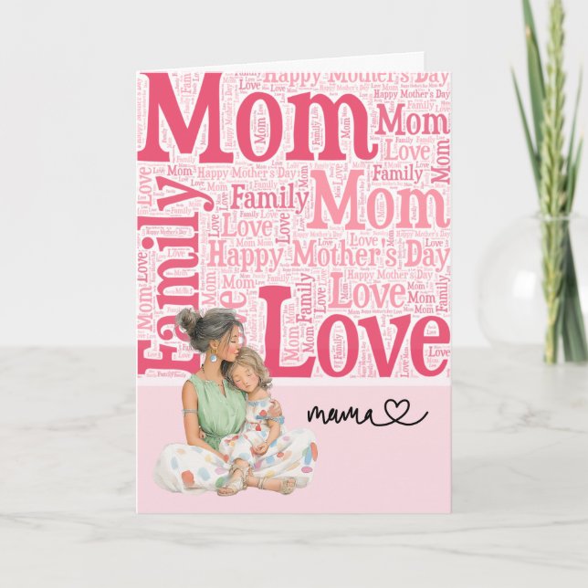 Carte Happy Mother's Day from Husband (Devant)