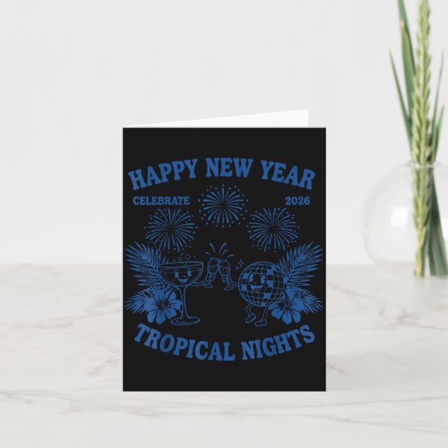 Carte Happy New Year Trocal Nights 2026 Celebration  (Devant)