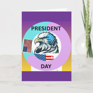 CARTE HAPPY PRESIDENT DAY OF THE AMERICA