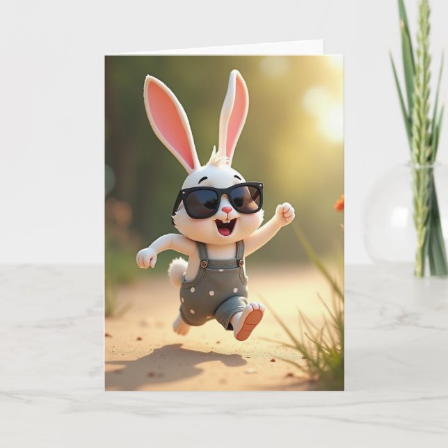 Carte Happy Rabbit Adventure Card (Devant)