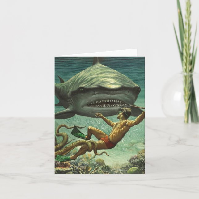 Carte Happy Shark Week (Devant)