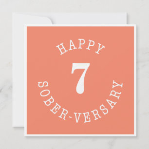 Carte Happy Sober-versary