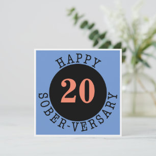 Carte Happy Sober-versary