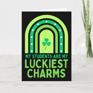 Carte Happy St Patrick's Day Teacher School Saint Patric