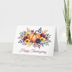 Carte Happy Thanksgiving