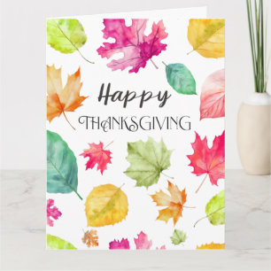 Carte Happy Thanksgiving