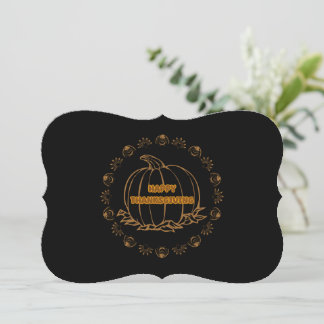Carte happy thanksgiving