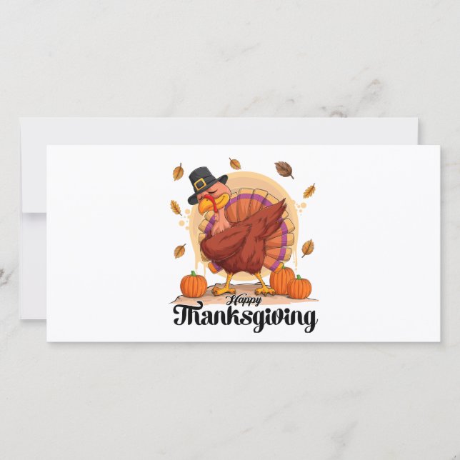 Carte Happy Thanksgiving (Devant)