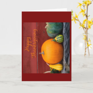 Carte Happy Thanksgiving Greeting Card
