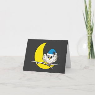 Carte Harfang des neiges par une nuit d'hiver de nouvell