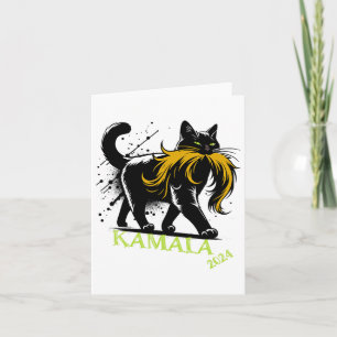 Carte Harris Funny Retro Enfless Chat Lady Président 20