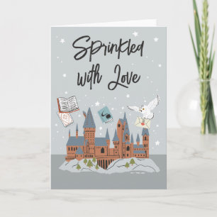 Carte Harry Potter   Baby shower du château de Hogwarts