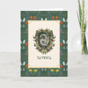Carte HARRY POTTER™ Blason SLYTHERIN™