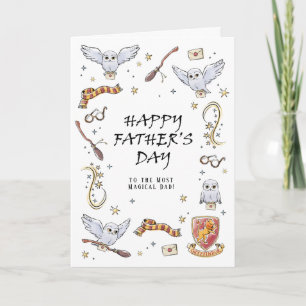 Carte HARRY POTTER™ Bonne Fête des Pères