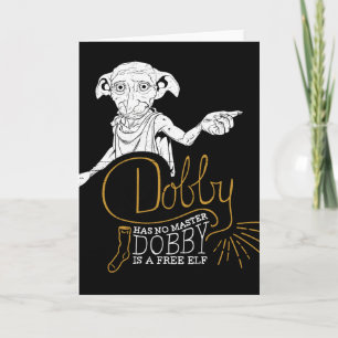 Carte Harry Potter   Dobby n’a pas de maître
