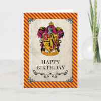 Harry Potter | Gryffindor Joyeux anniversaire