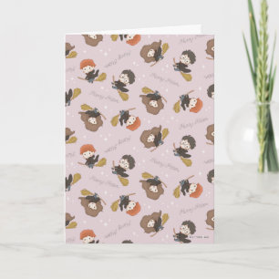 Carte HARRY POTTER™, Hermione & Ron Flying Motif