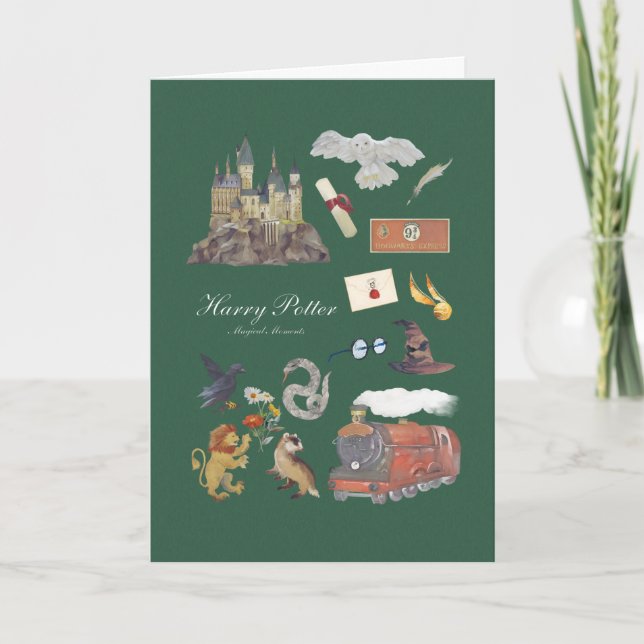 Carte HARRY POTTER™ | Moments magiques (Devant)