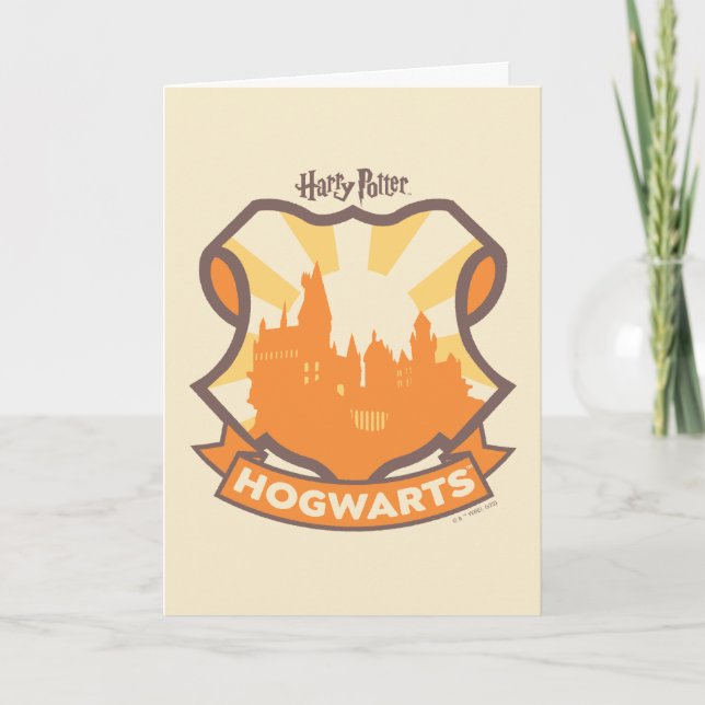 Carte HARRY POTTER™ | Summer Magic HOGWARTS™ Crest (Devant)