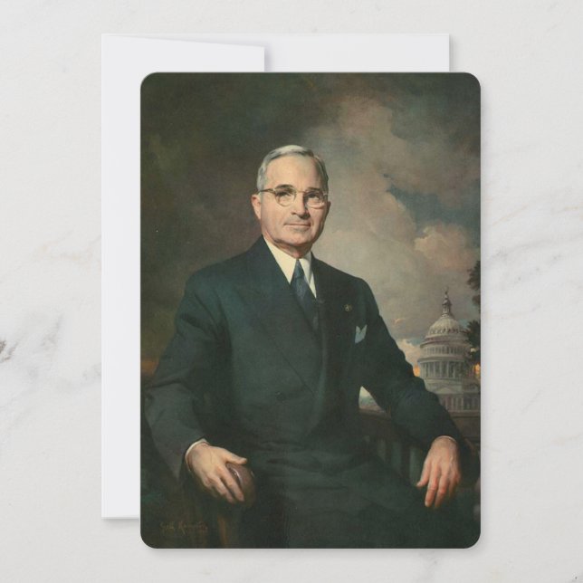 Carte Harry Truman (Devant)