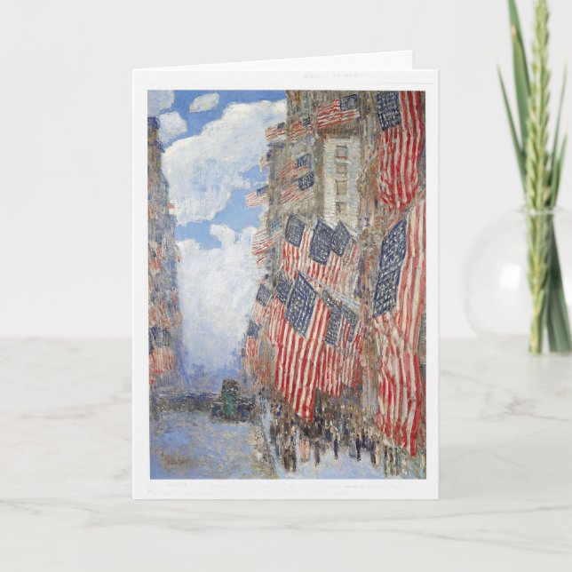 Carte Hassam le 4 juillet (Devant)