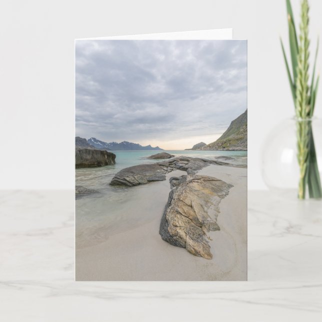 Carte Haukland Lofoten (Devant)