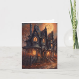 Carte Haunated Victorian House Halloween téléchargement 