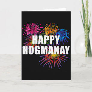 Carte Haut pour femmes Happy Hogmanay Écosse Nouvel An 