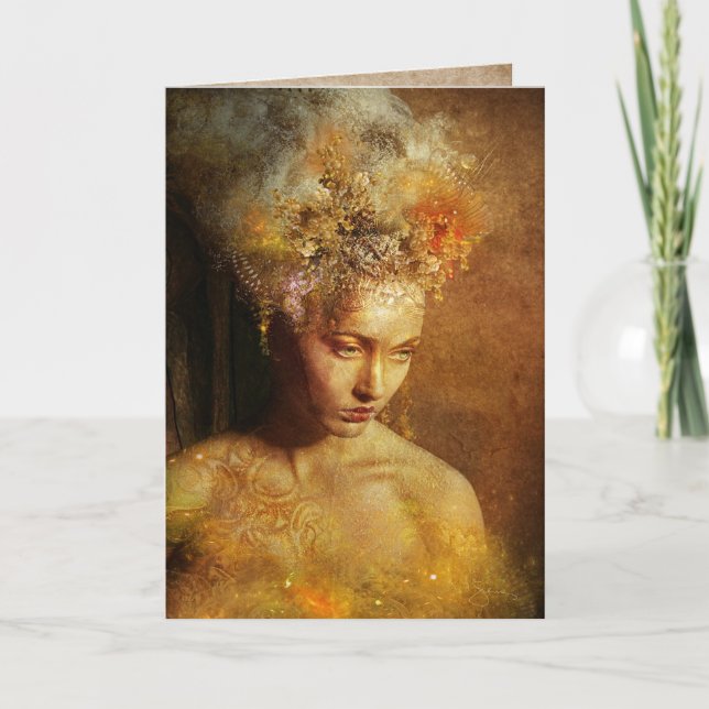 Carte Haute prêtresse de la terre (Devant)