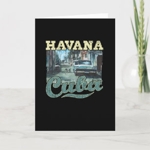 Carte Havana Cuba Graffiti Street Art - Love Habana