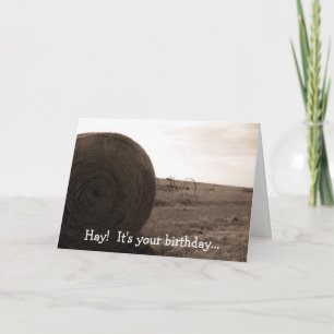 Carte Hay ! C'est ton anniversaire...