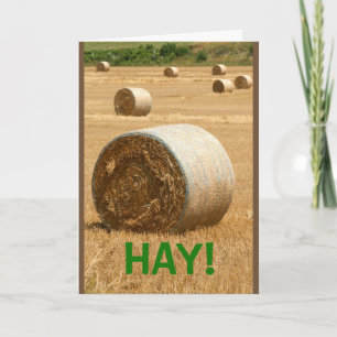 Carte HAY ! Merci Beaucoup