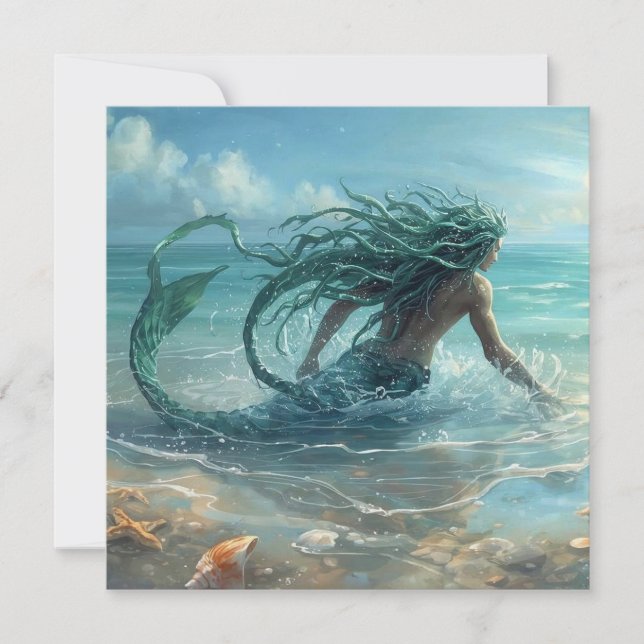 Carte He Who Walks the Shallow Sea (Devant)