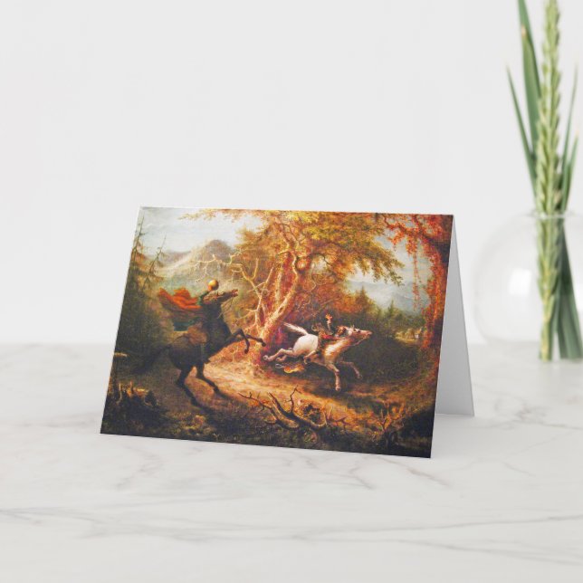 Carte Headless Horseman Pursuing Ichabod Crane (Devant)