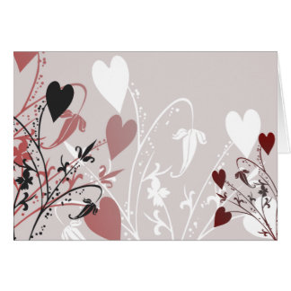 Carte Heart Blossoms
