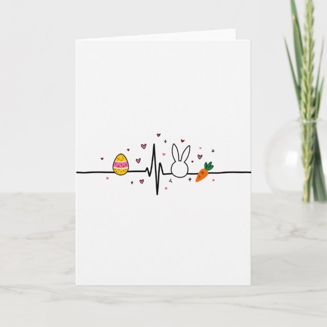 Carte Heart Pattern Celebration Card (Devant)