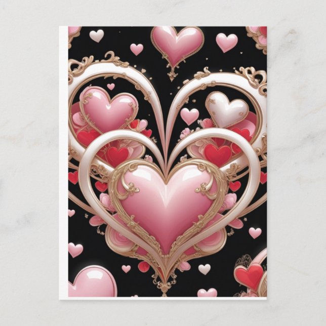 Carte Heart Post (Devant)