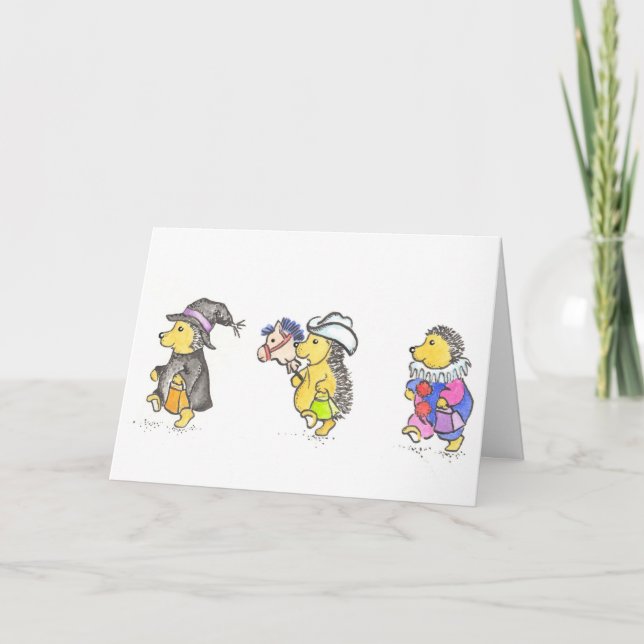 Carte Hedgie Halloween (Devant)