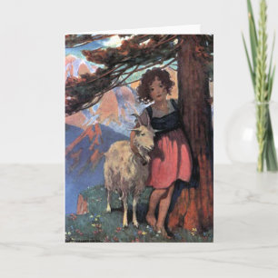 Carte Heidi par Jessie Wilcox Smith